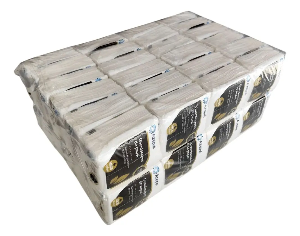 Guardanapo Papel 2000un Fardo 40 Pacotes 50 Folhas Simples