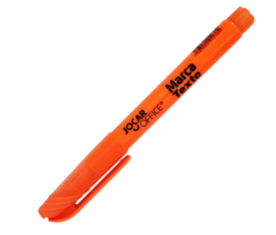 Marca Texto Jocar Office Laranja Unitario