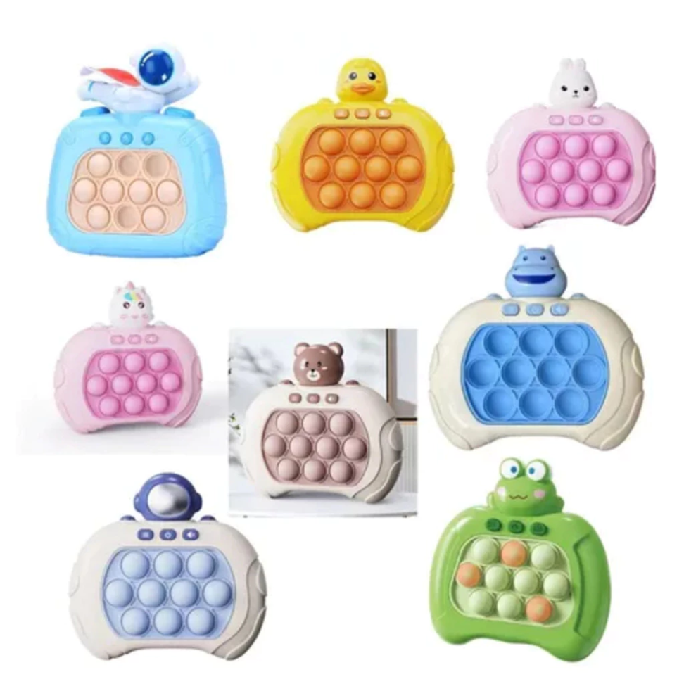Brinquedo Anti-Stress Pop It Eletronico Brinquedo Bolhas De Empurrar Rápido Para Crianças e Adultos-byb-LEGAL