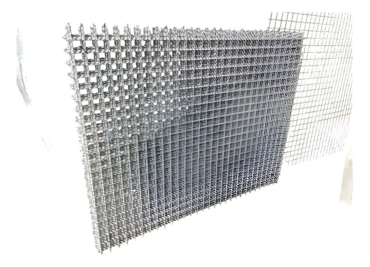 Tela Ondulada Otis Fio 10 3.4mm Malha 5x5cm Peça De 2x3m