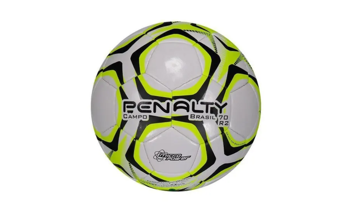 Bola de Futebol Penalty Brasil 70 N4 R2 IX para Campo
