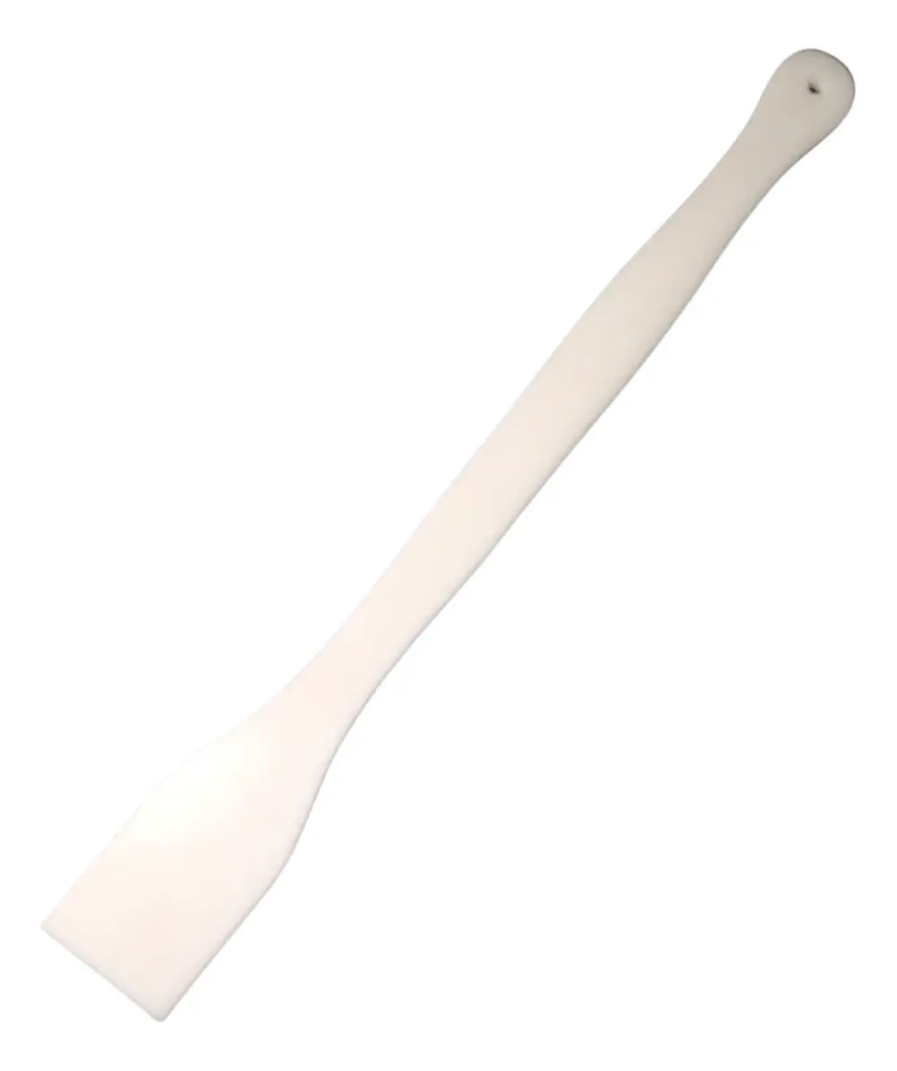 Pá Para Caldeirão Massa Polietileno Médio 75cmx9cmx1,5cm