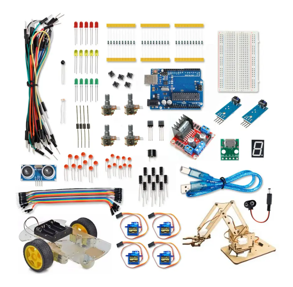 Kit Robótica Para Arduino - Eletrogate - Pronta Entrega E Nf