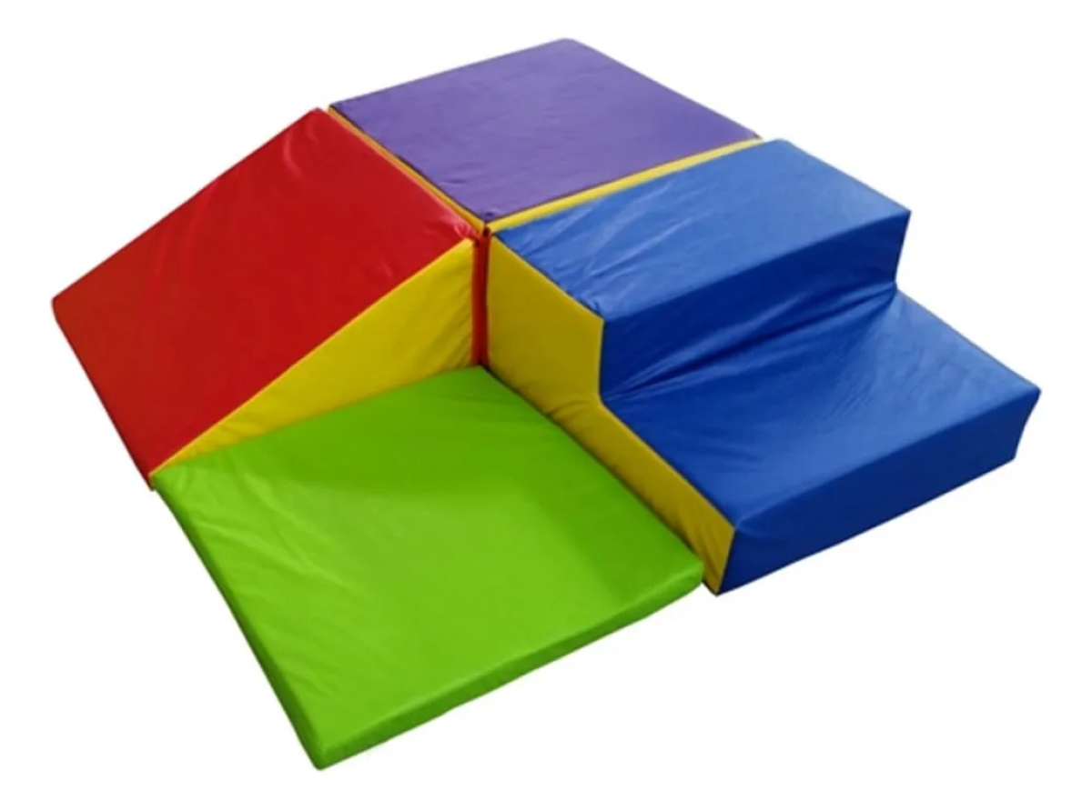 Circuito Espumado Motricidade Infantil Soft 4 Peças