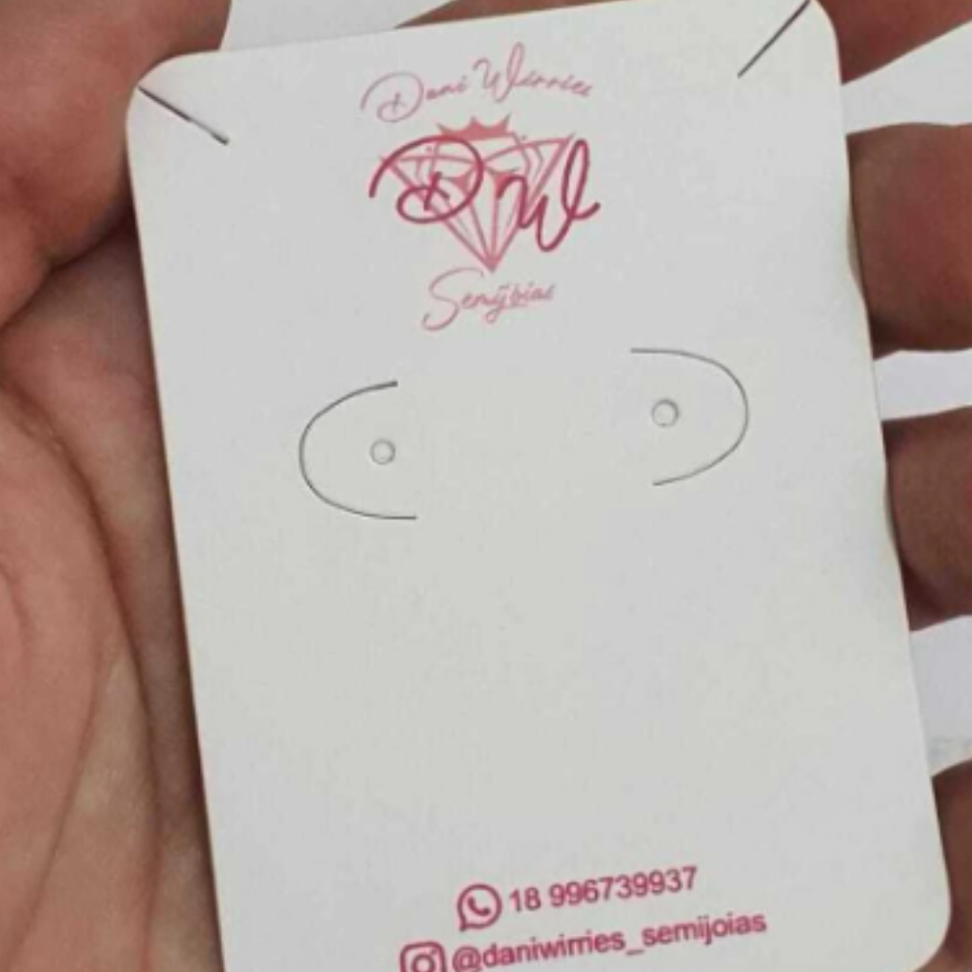TAGS/Cartelas para joias - CONJUNTO