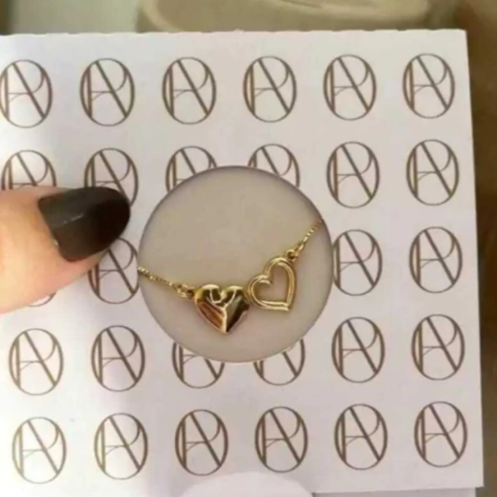 KIT COM 10 UNIDADES - Envelope cordão, pulseira ou tornozeleira quadrado - FOSCO - PERSONALIZE O SEU