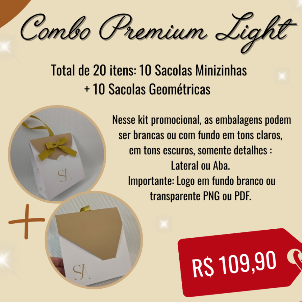 Combo Premium Light - 20 itens