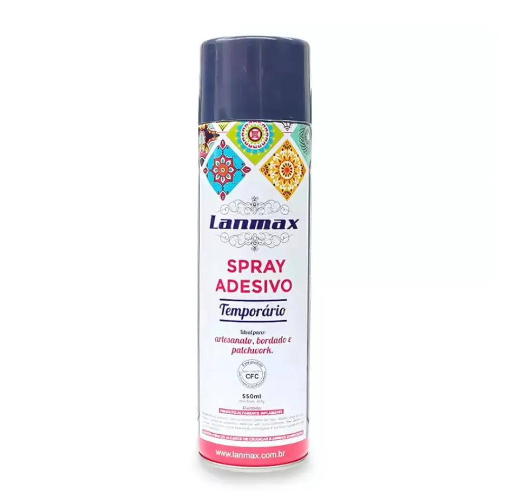 Cola Spray Adesivo Temporária 550ml - Lanmax - #1