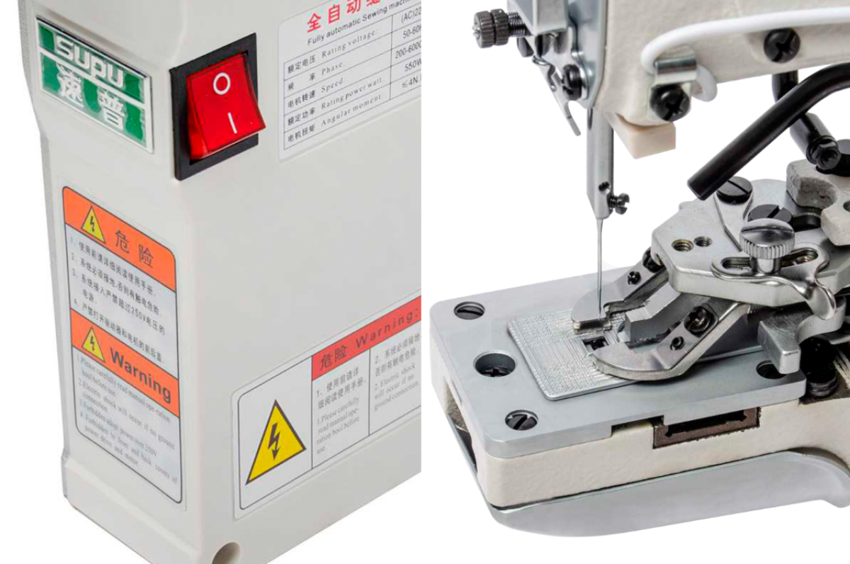 Máquina Costura Industrial Botoneira Direct Drive LU373D-TZ-SU - Lumak - #5