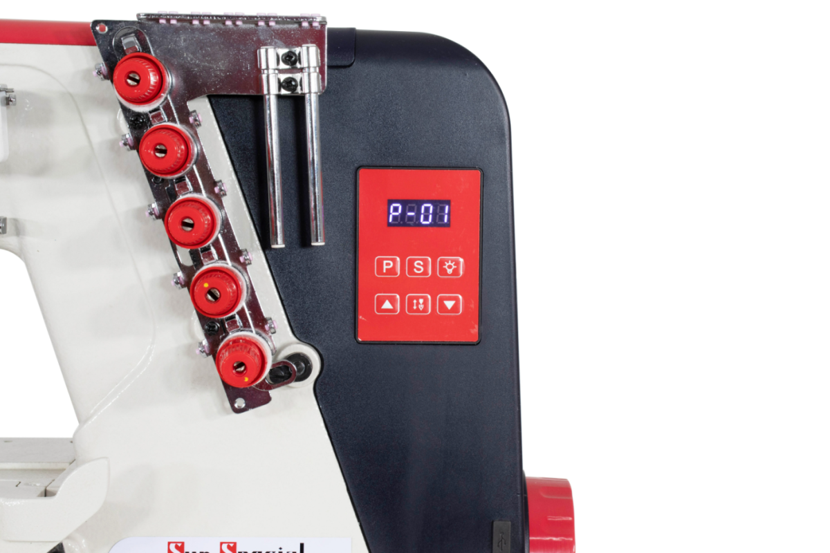Máquina Costura Industrial Galoneira Cilíndrica SS80D-01-CBX/RP-ST-QI 220V - Sun Special - #2