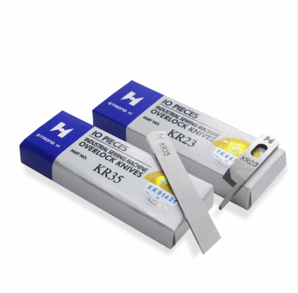 Conjunto de Facas para Overlock e Interlock Industrial - KR23/KR35 (Strong H) - #2