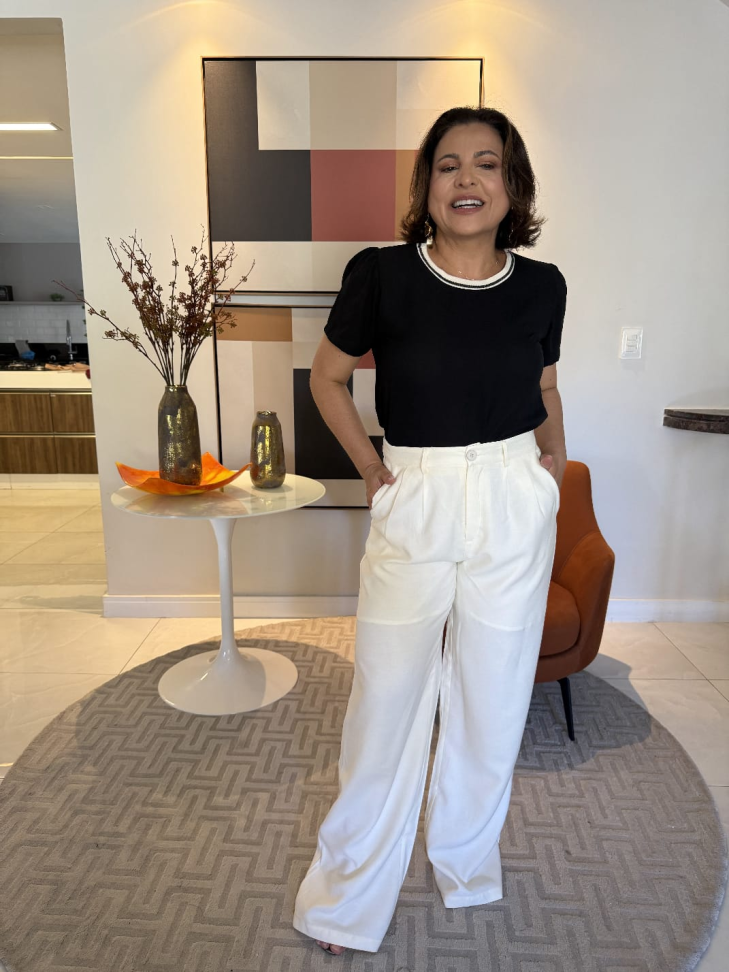 Blusa Silvia Com Retilinea - #3