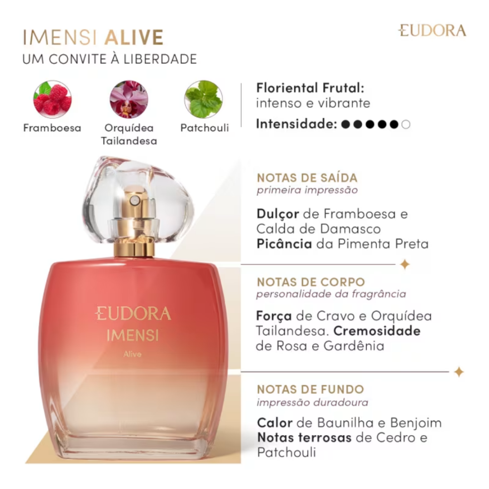 Imensi Alive Desodorante Colônia 100ml - #2