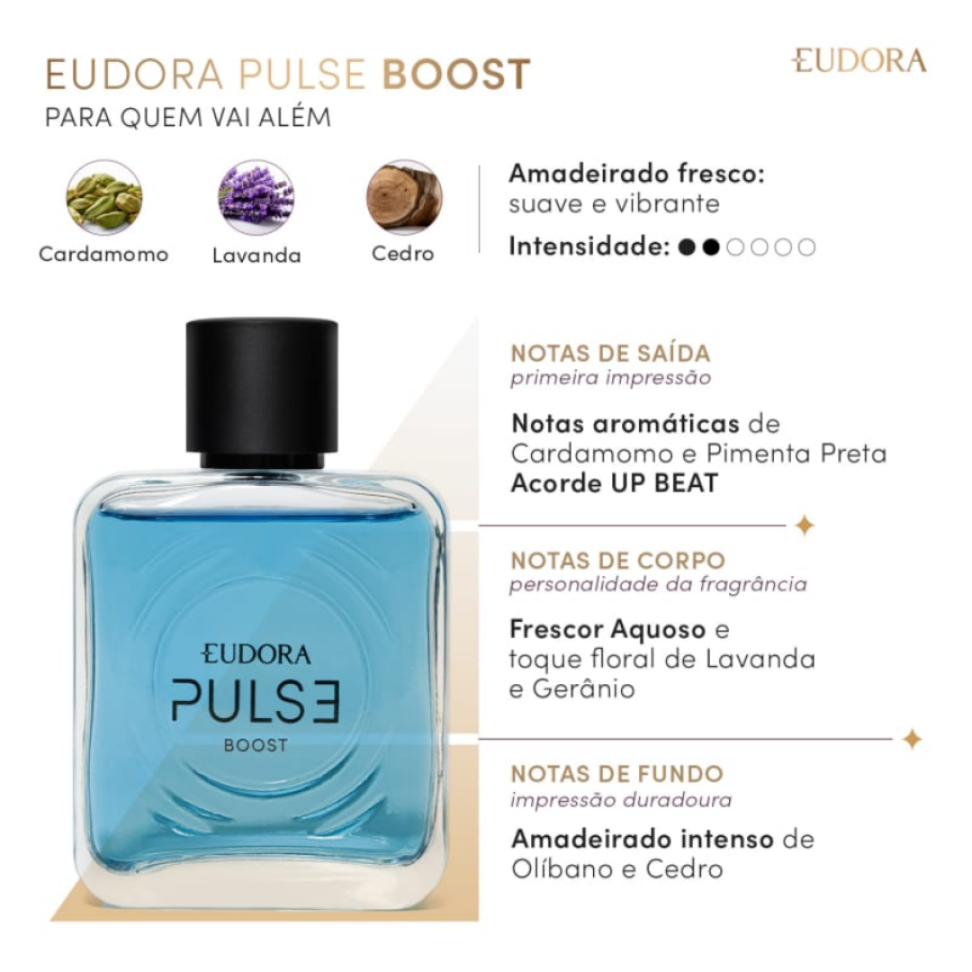 Eudora Pulse Boost Colônia 100ml - VA. 08/2026 - #2
