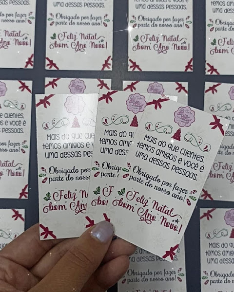 Tag Natalinas Personalizada - #6