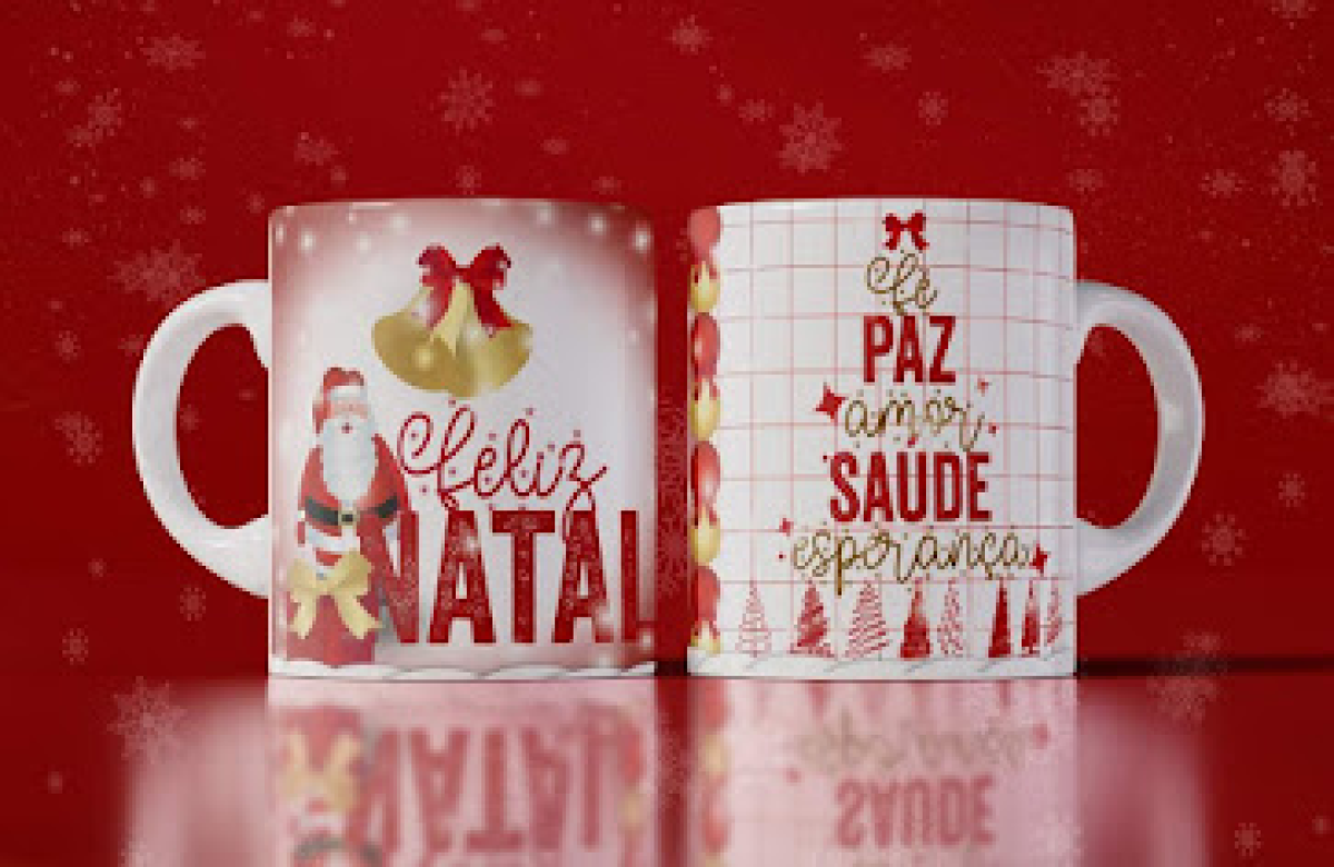 Caneca Alça branca - #8
