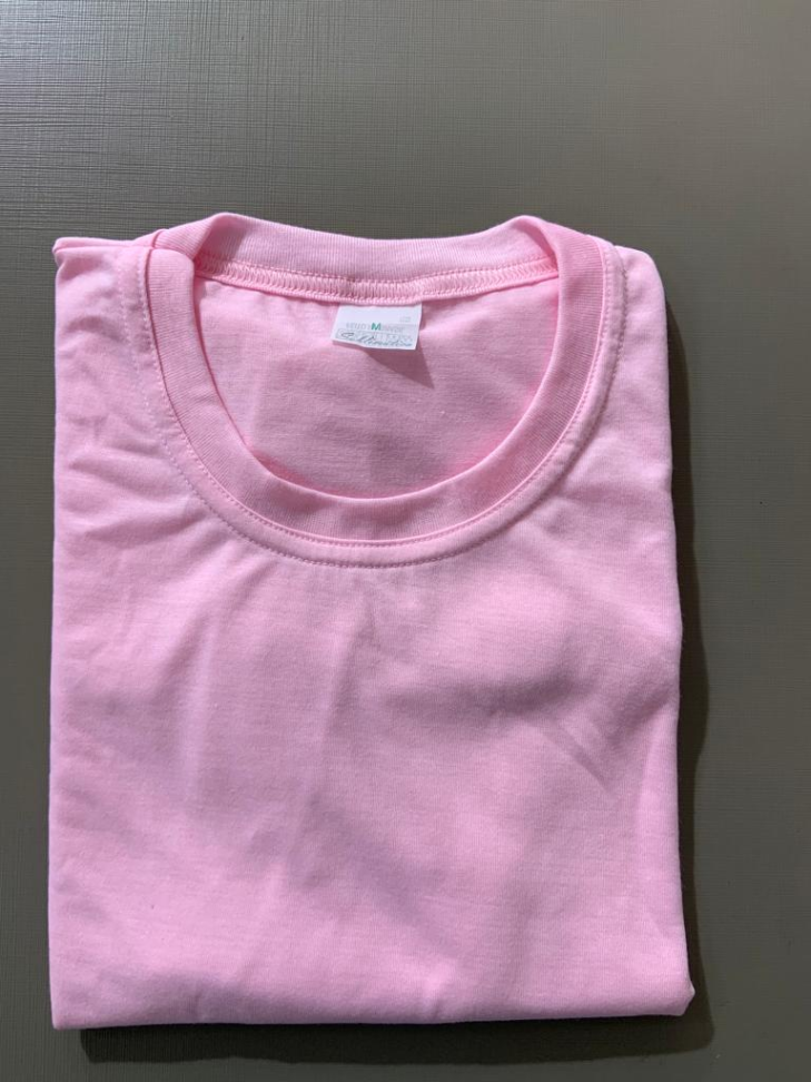 Camiseta unissex  Rosa bebe Personalizada - #4