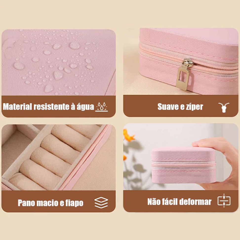 Porta Jóia ROSA Personalizado com nome - #5