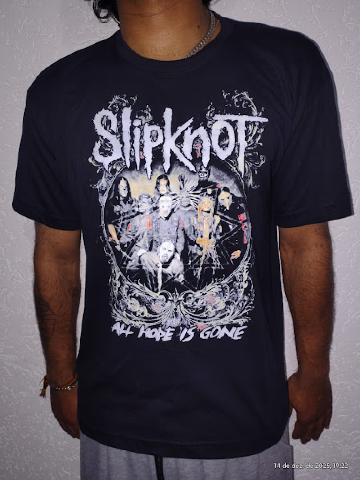 Camiseta unissex  PRETA Personalizada - #7