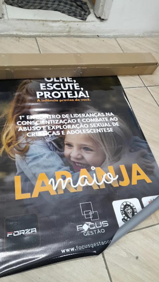 Lona Impressa 340g sem acabamento (Escolha o tamanho desejado) - #2