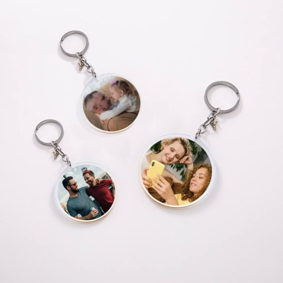 Chaveiro 5x5 - redondo personalizado - #2