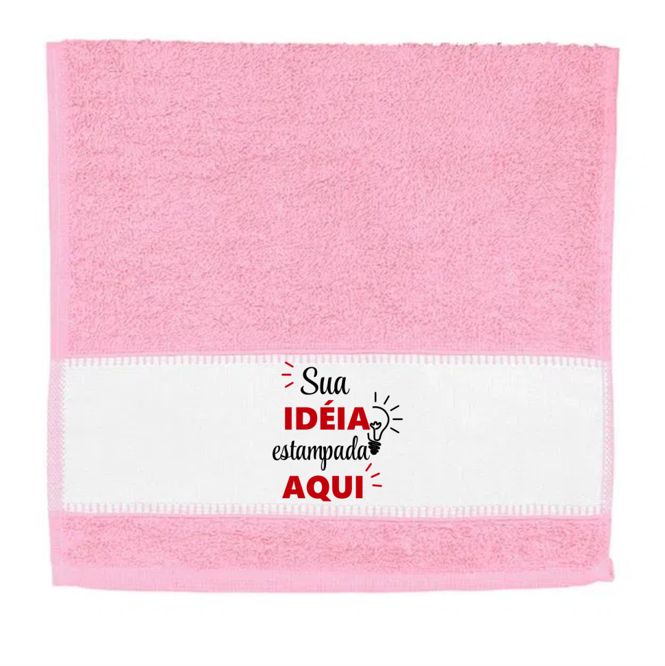 Toalhinha Lavabo personalizado - #4