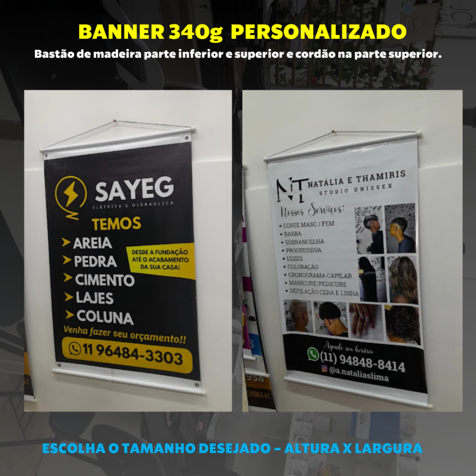 Banners (Escolha o tamanho desejado) - #3