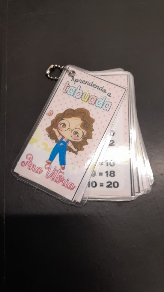 Mini tabuada personalizada - #7