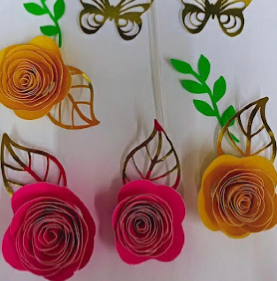 Flores mod 1-   3d para topo - #3