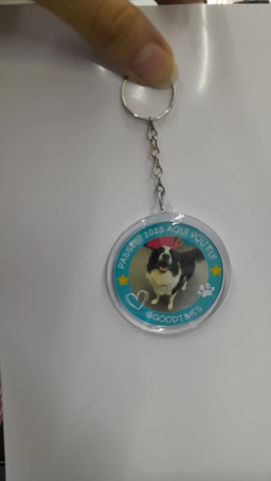 Chaveiro 5x5 - redondo personalizado - #3