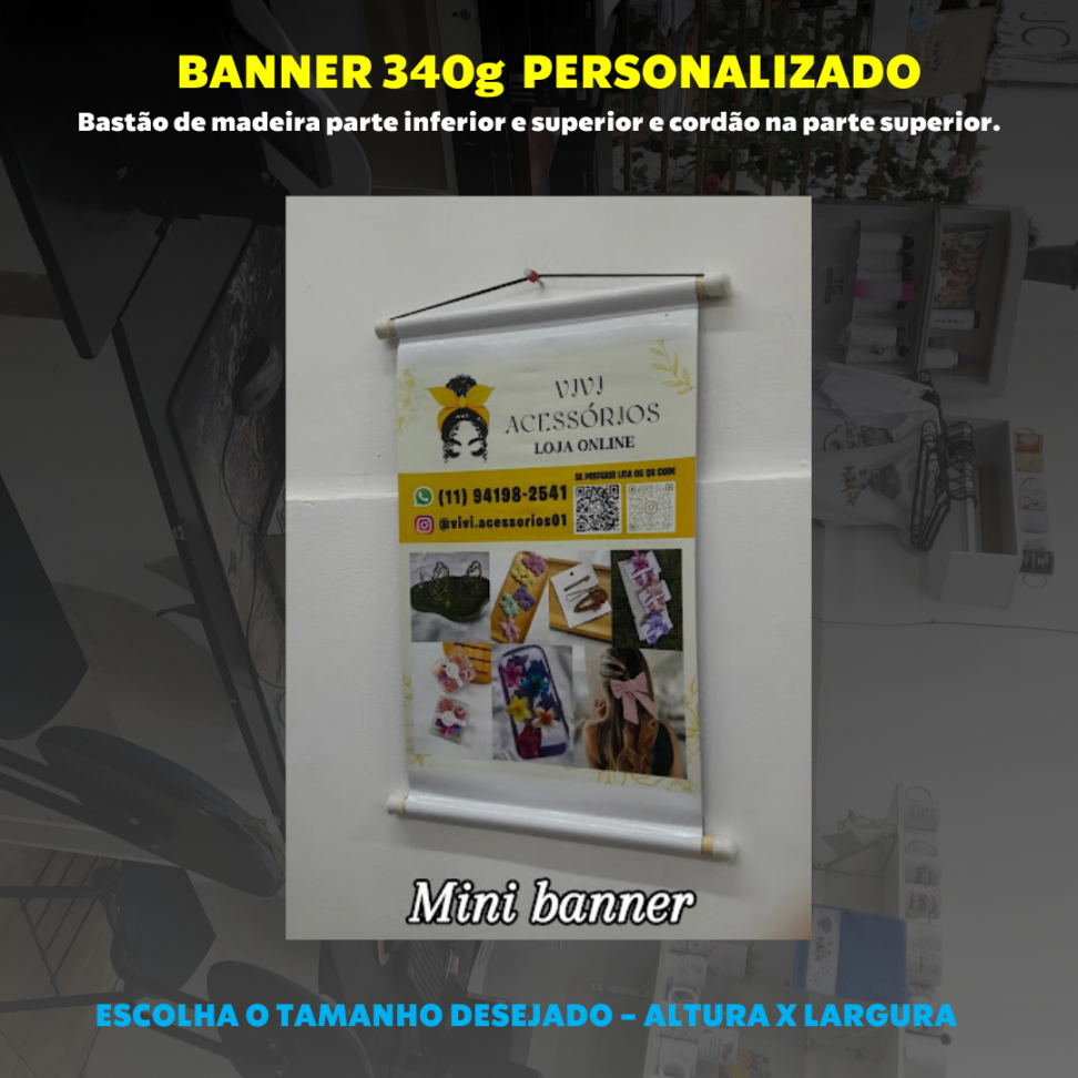 Banners (Escolha o tamanho desejado) - #5