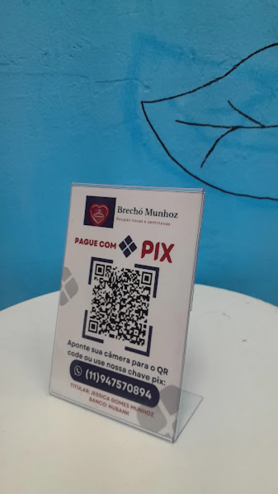 Placa Acrilica EM L - 10x15 - ideal para PIX - #3