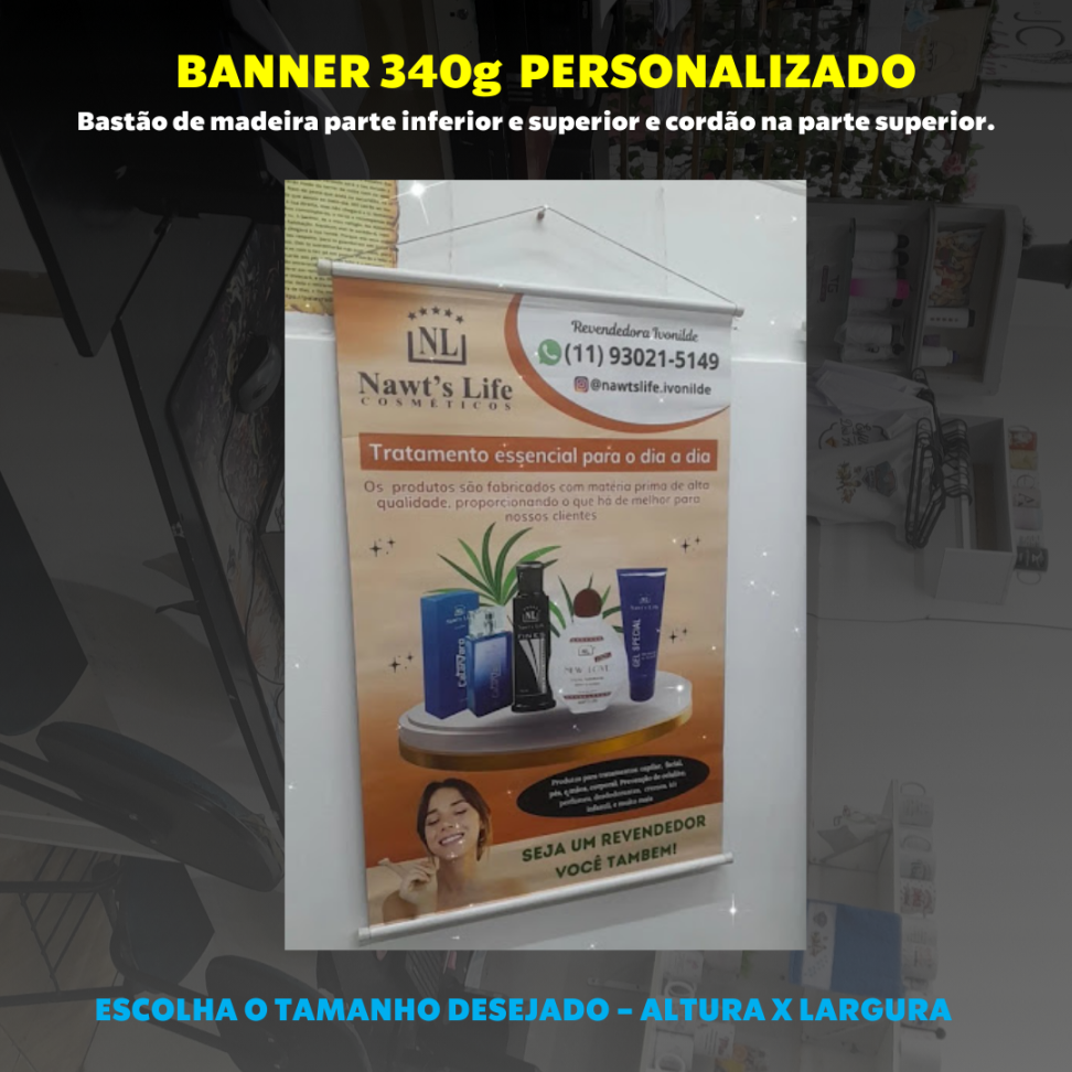 Banners (Escolha o tamanho desejado) - #11