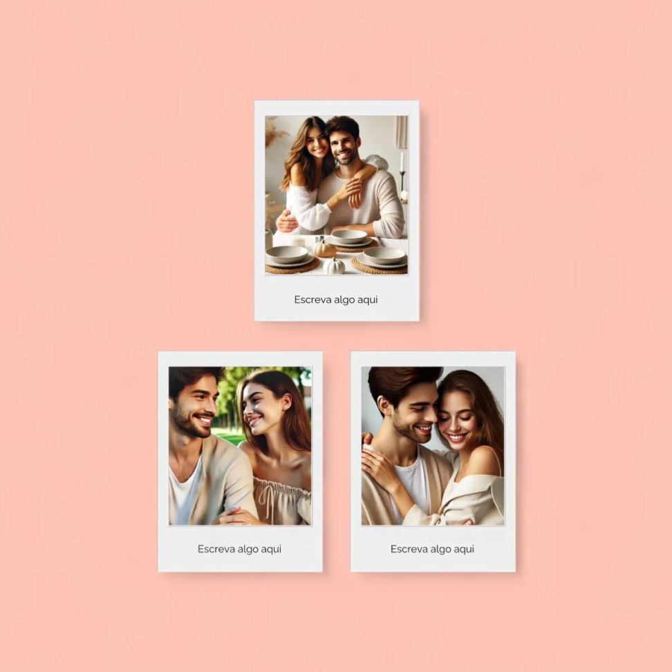 Mini Polaroides -  tam  5x7 (Com frase) - #4