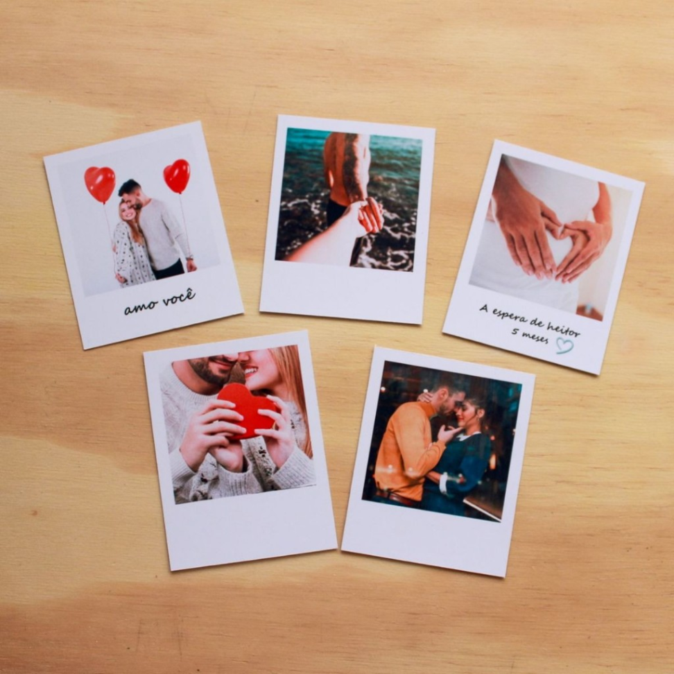 Mini Polaroides -  tam  5x7 (Com frase) - #3