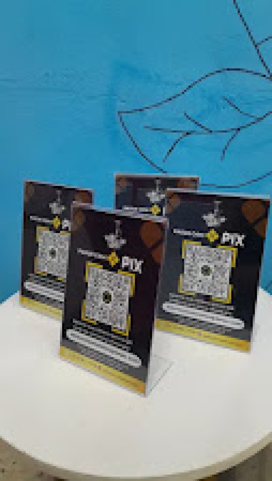 Placa Acrilica EM L - 10x15 - ideal para PIX - #4