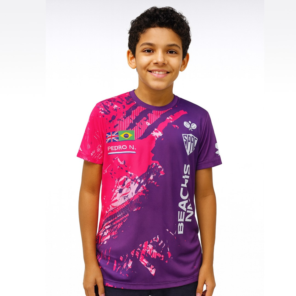 Camiseta  Dry Fit Infantil Personalizada - #3