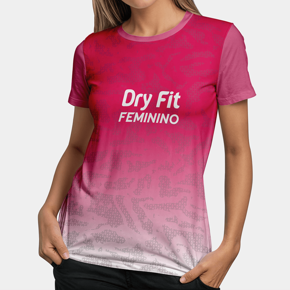 Camiseta  Dry Fit Feminina Personalizada - #5