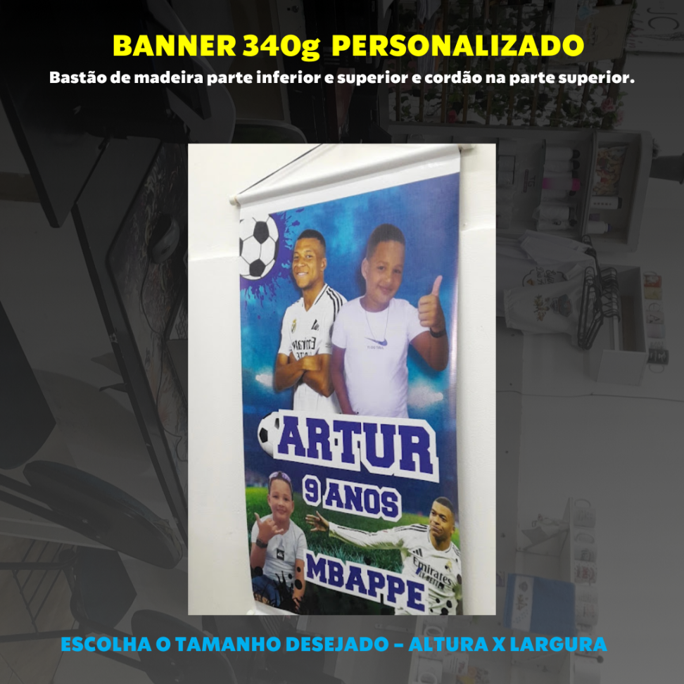 Banners (Escolha o tamanho desejado) - #13