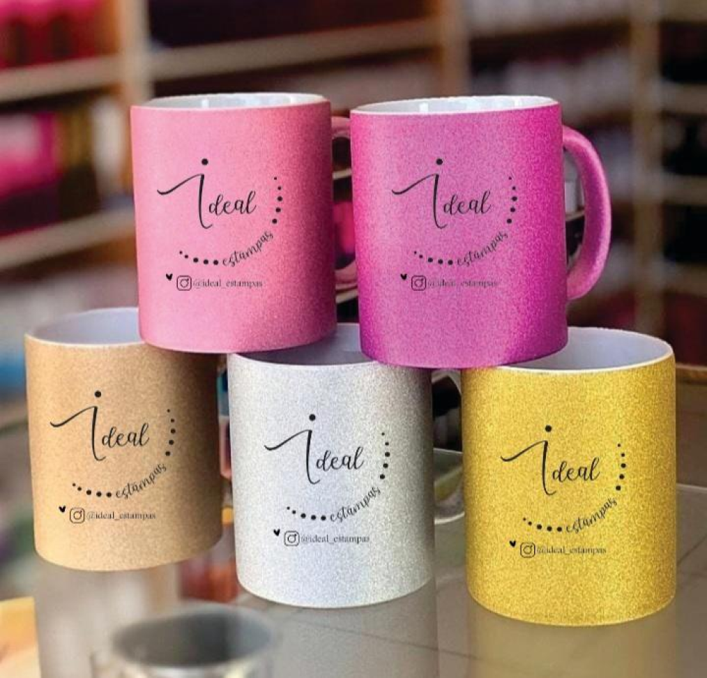 Caneca Gliter - #5