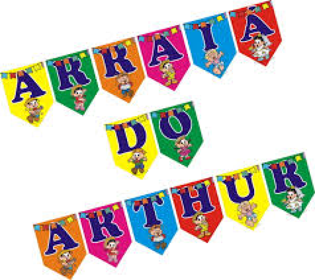 Varal de Bandeirinhas personalizadas - #6
