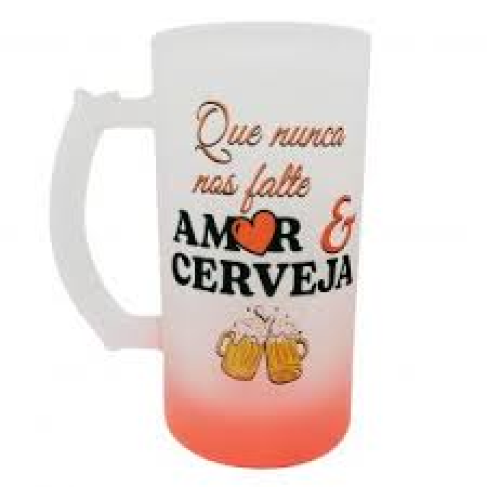 Caneca de Chopp Jateada Degrade 475ml - #2