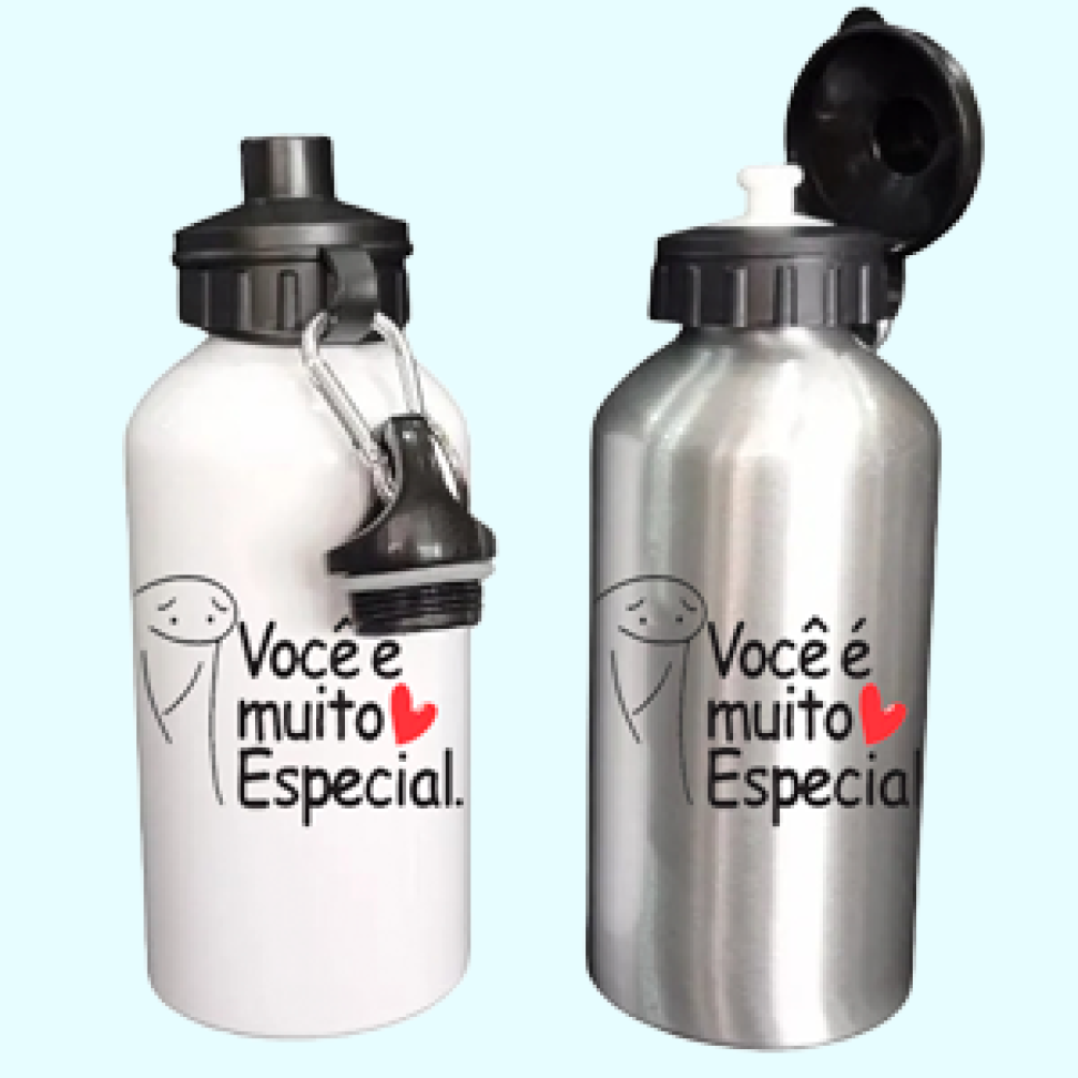 Squezze branco 600ml -  com 2 tampas - #2