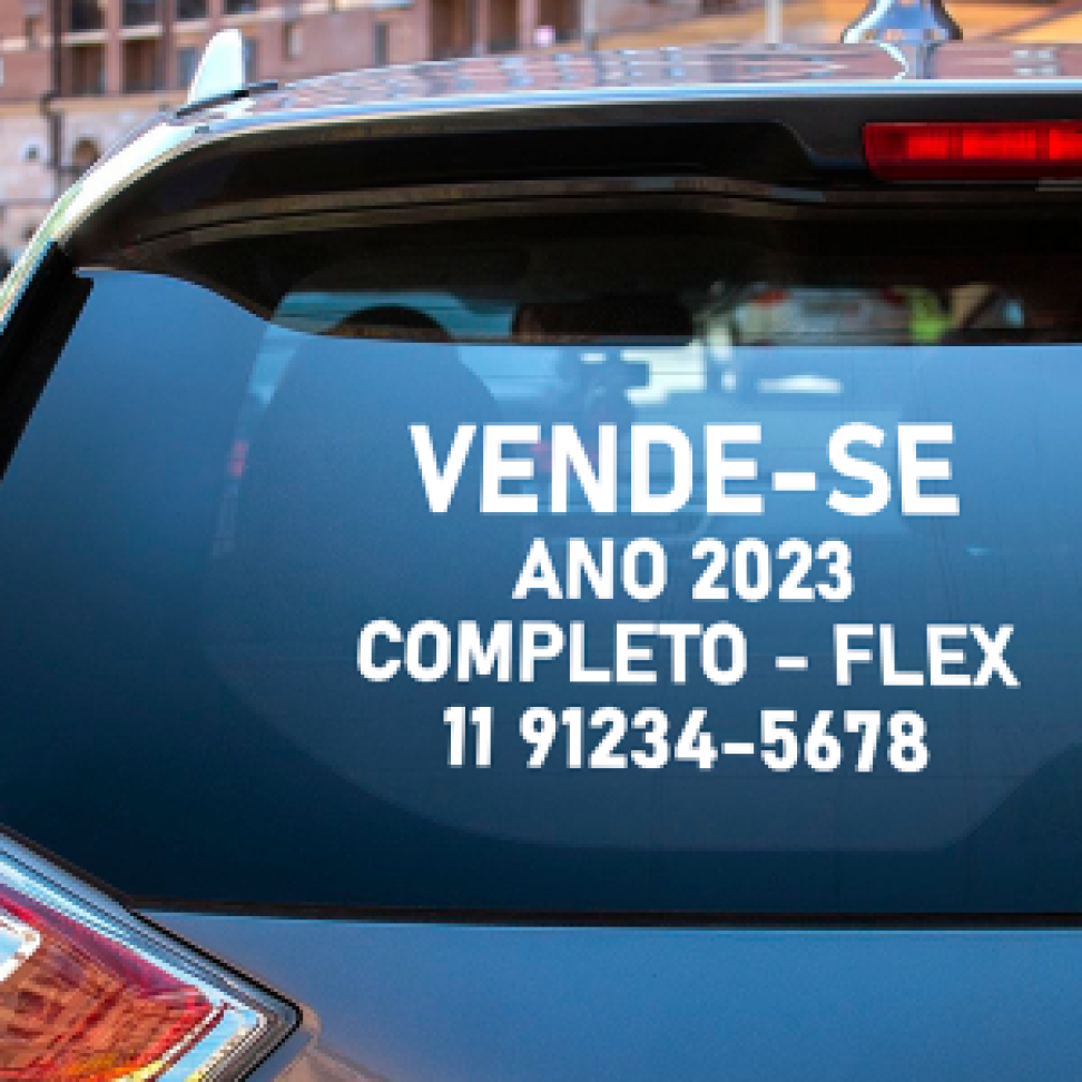 ADESIVO VINIL VAZADO - #11