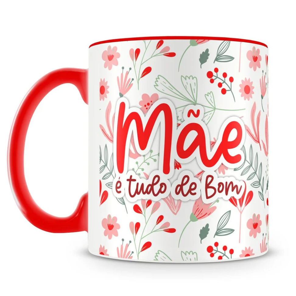 Caneca Alça e interior colorido - #2