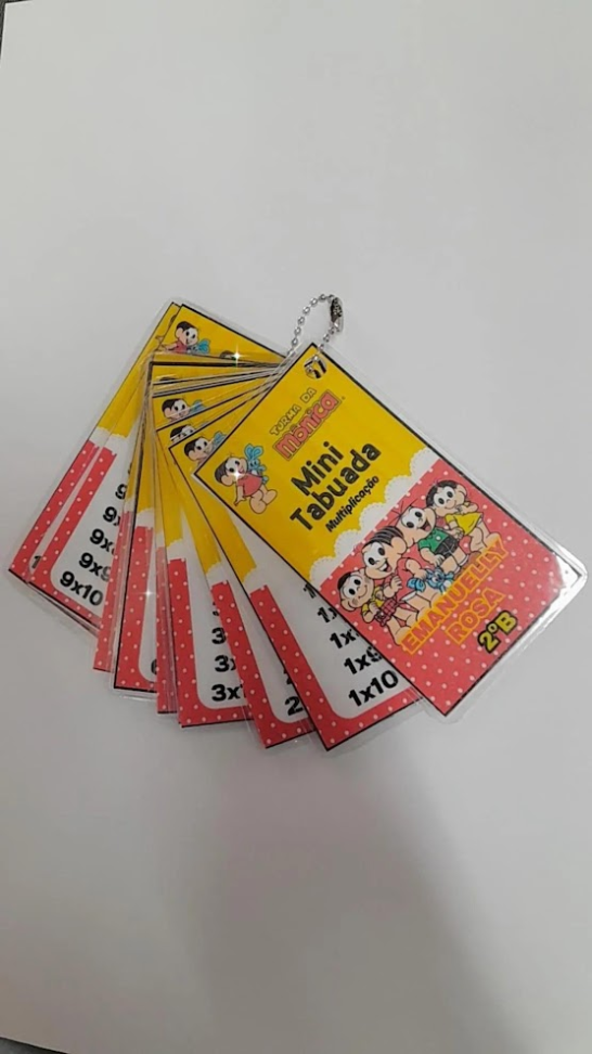 Mini tabuada personalizada - #3