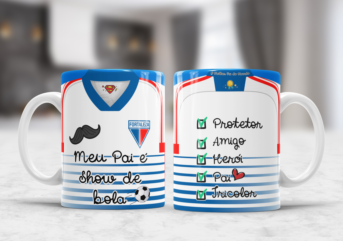 Caneca dia dos Pais - MEU PAI É SHOW DE BOLA - #14