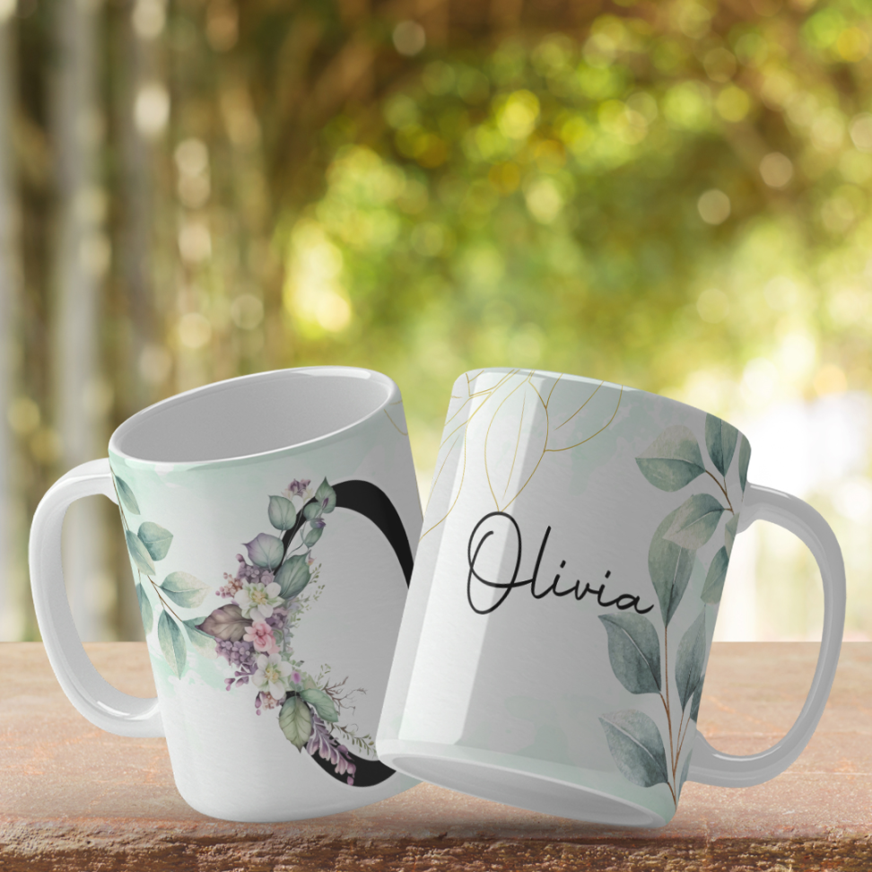 Caneca Inicial e nome - #20