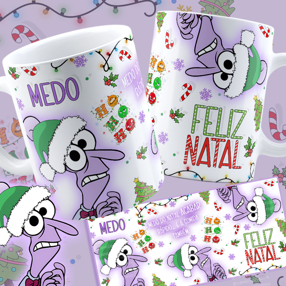 Caneca Natal divetidamente (PACK) - #4