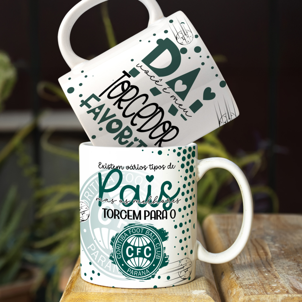 Caneca dia dos Pais - PAI TORCEDOR - #12